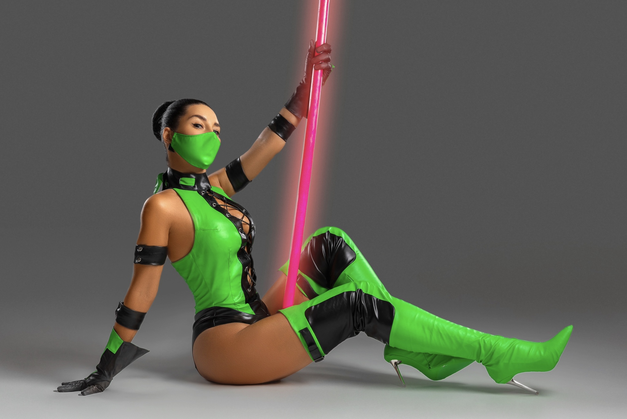 Jade from Mortal Kombat 3 Ultimate - My, jade, Mortal kombat, History of the MK Universe, Mortal kombat 3, Mk3 Ultimate, Cosplay, Fighting, Computer games, Childhood, Nostalgia, Longpost, The photo