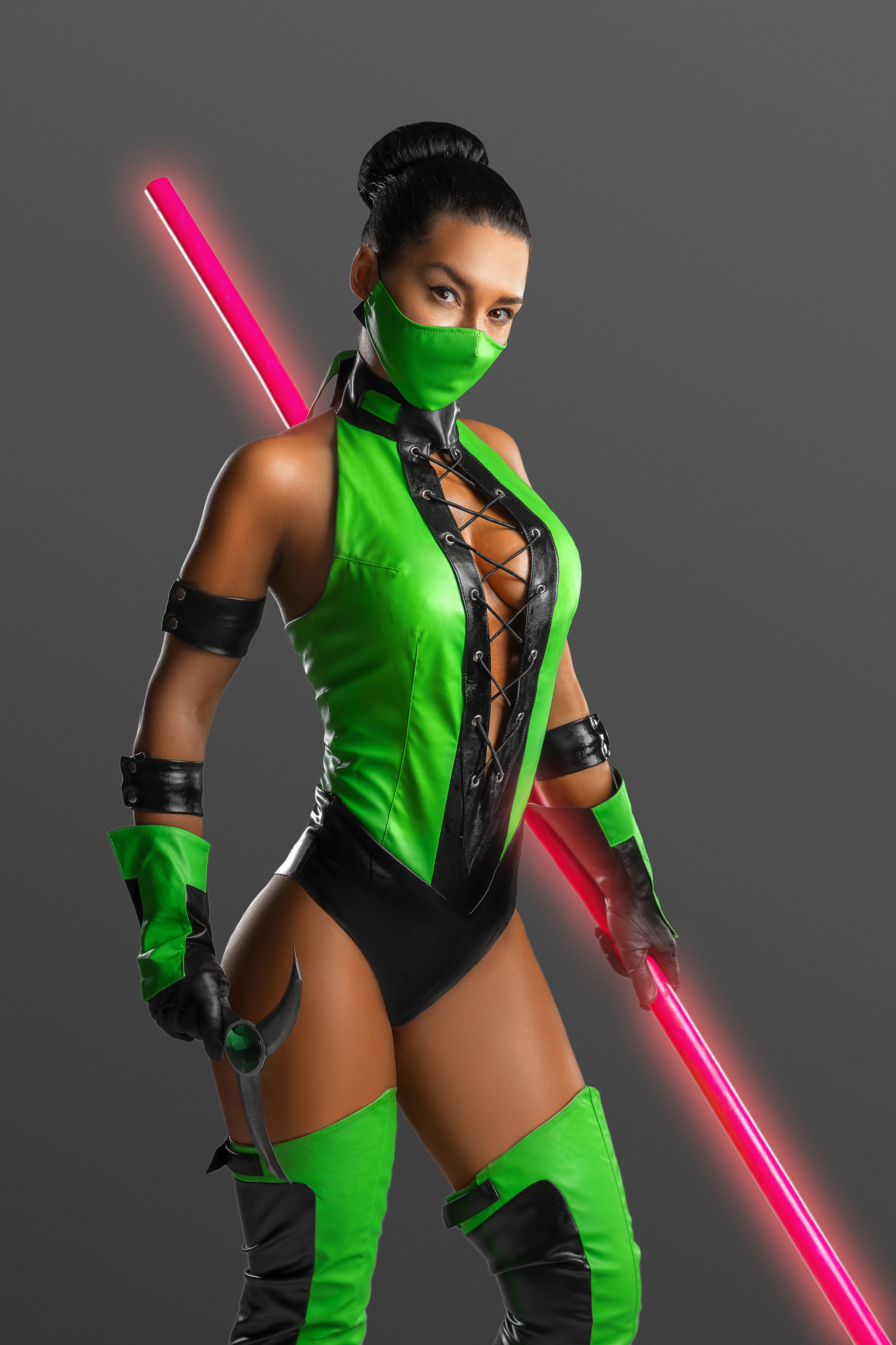 Jade from Mortal Kombat 3 Ultimate - My, jade, Mortal kombat, History of the MK Universe, Mortal kombat 3, Mk3 Ultimate, Cosplay, Fighting, Computer games, Childhood, Nostalgia, Longpost, The photo