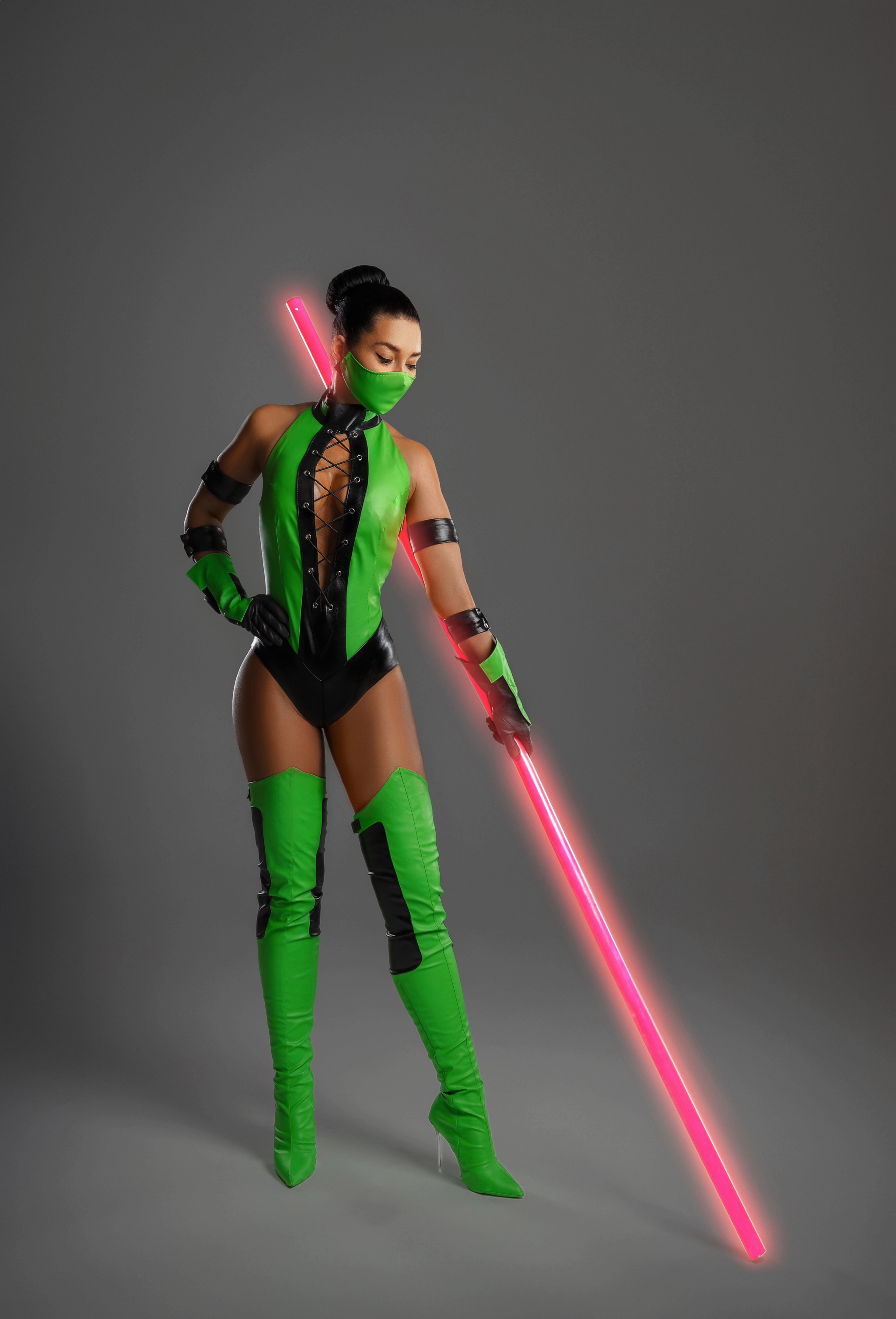 Jade from Mortal Kombat 3 Ultimate - My, jade, Mortal kombat, History of the MK Universe, Mortal kombat 3, Mk3 Ultimate, Cosplay, Fighting, Computer games, Childhood, Nostalgia, Longpost, The photo