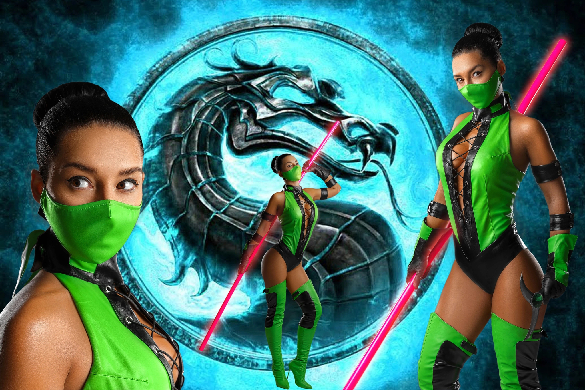 Jade from Mortal Kombat 3 Ultimate - My, jade, Mortal kombat, History of the MK Universe, Mortal kombat 3, Mk3 Ultimate, Cosplay, Fighting, Computer games, Childhood, Nostalgia, Longpost, The photo