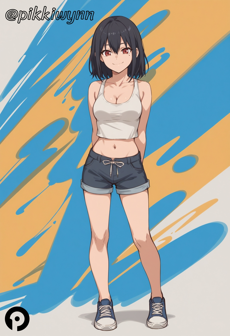 Nagatoro Misaki - Anime Art, Аниме, Ijiranaide Nagatoro-san, Арты нейросетей, Pikkiwynn, Длиннопост