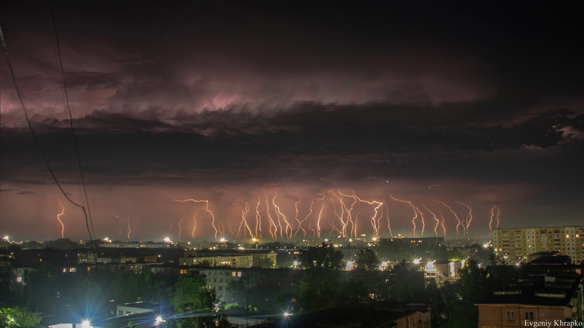 Epic - Thunderstorm, Lightning, Nature, Altai region, Longpost