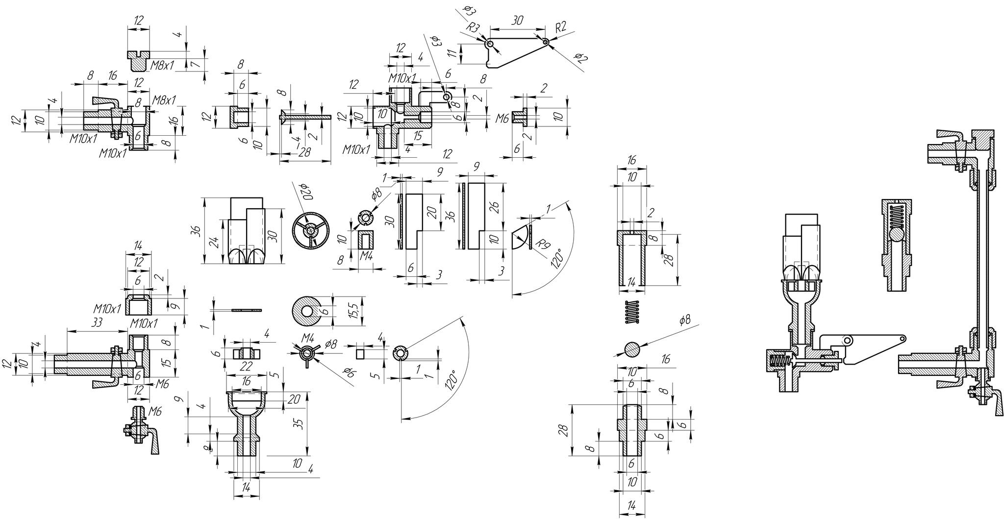 Useful additions for a steam boiler! - My, Workshop, Needlework with process, Manufacturing, Steam, Steam engine, Steampunk, Machine, Lathe, Gas boiler, Boiler, Video, Longpost