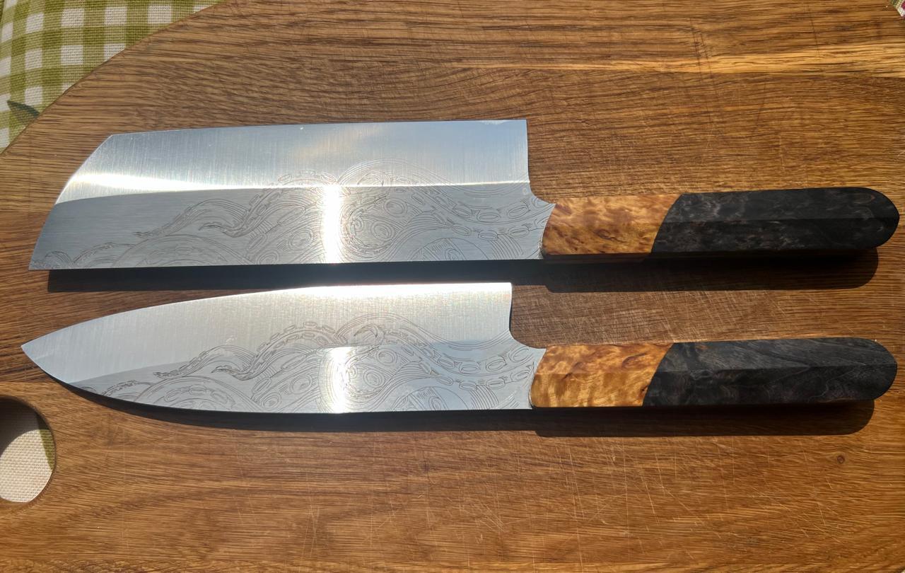 Knives from @Babakin - My, Babakin, Knife, Handmade, Longpost