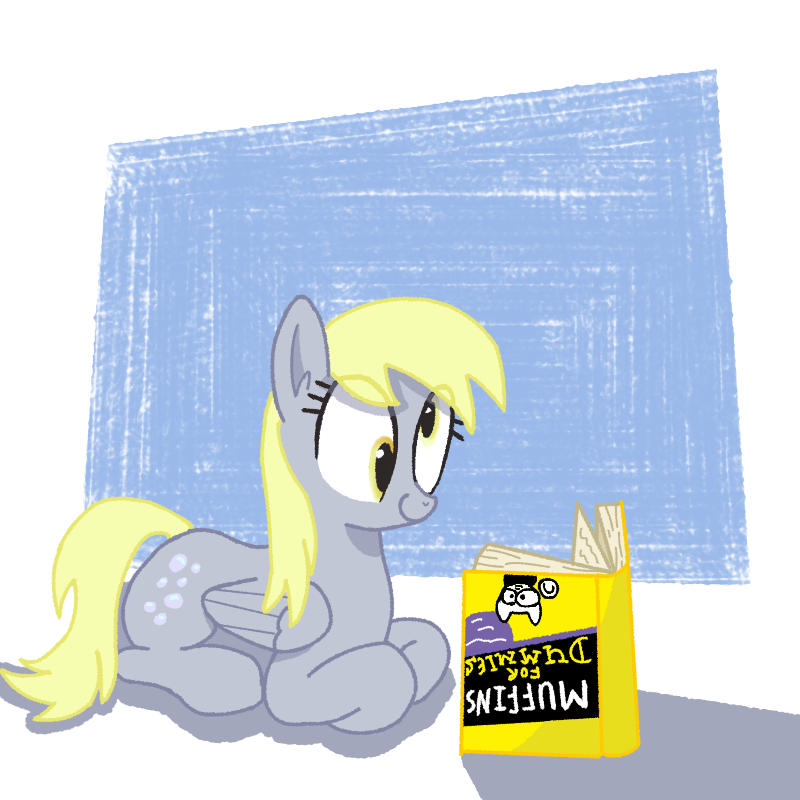 Is reading - My little pony, Derpy hooves