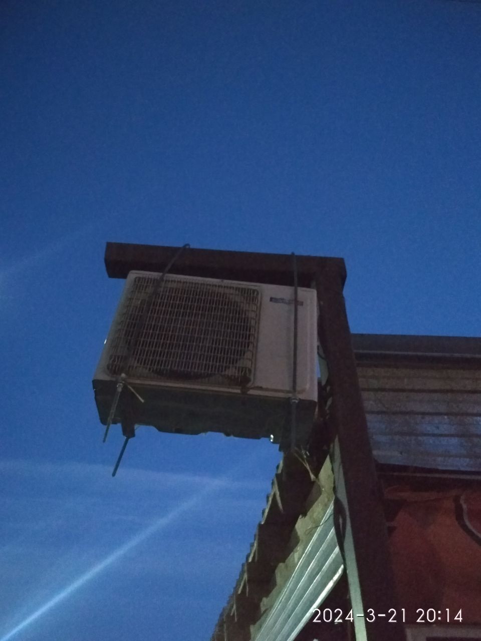 The delights of engineering. Before after - Air conditioner, Installation, Crooked hands, Longpost, And so it will do, The photo