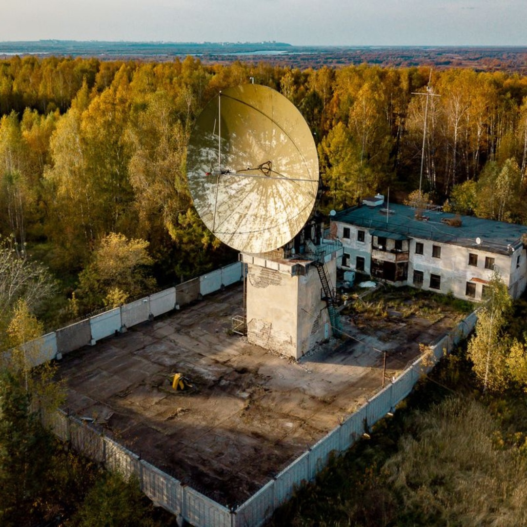 Заброшенная радиоастрономическая станция в Нижегородской области | Пикабу