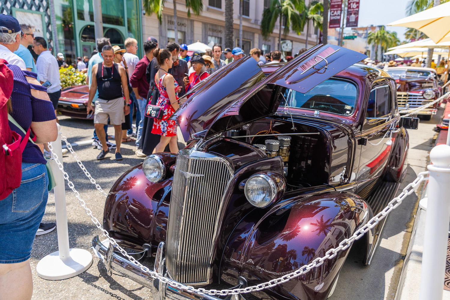 Ежегодное авто шоу под открытым небом Rodeo Drive (Beverly Hills) - Моё, Фотография, Путешествия, Город, Прогулка по городу, Авто, Pagani, Ferrari, Lamborghini, Porsche, Длиннопост