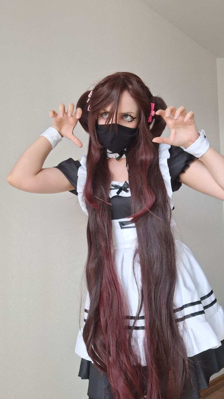 My first cosplay ^-^ - My, Cosplay, Housemaid, Hobby, Longpost, The photo