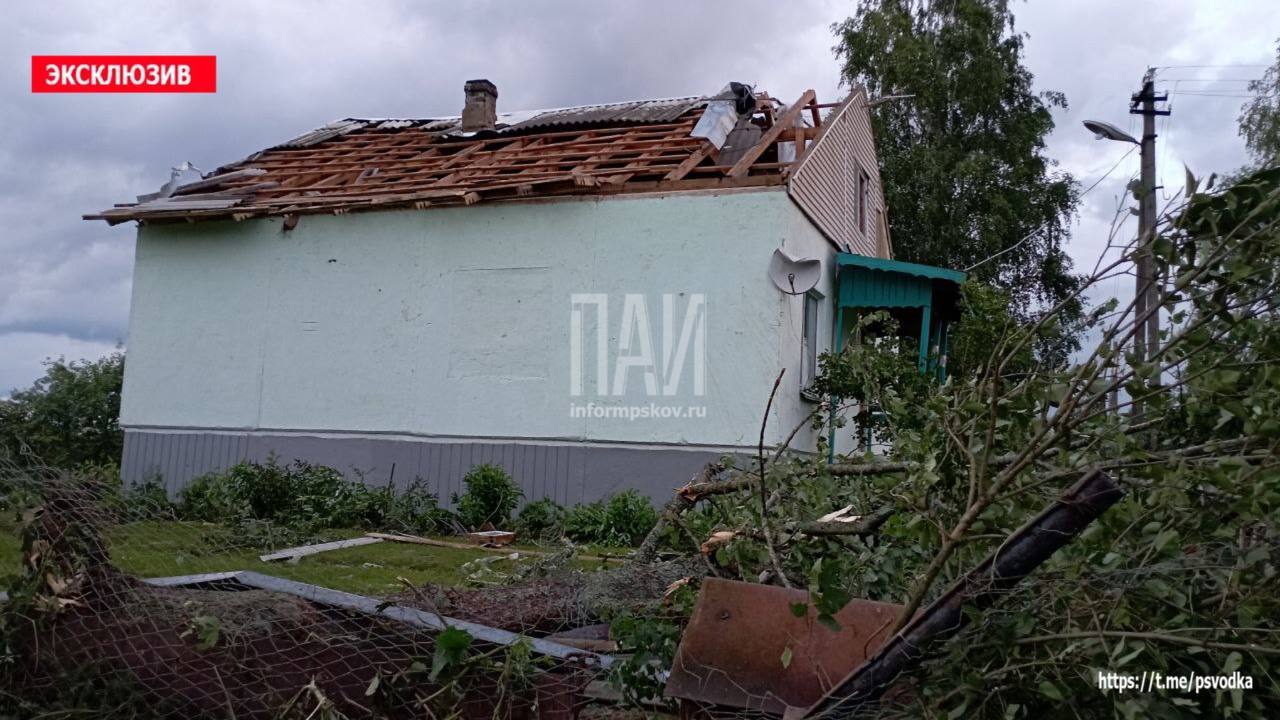 Tornado in the Pskov region - Pskov region, Tornado, Tornado, Rare, Video, Vertical video, Telegram (link), Longpost