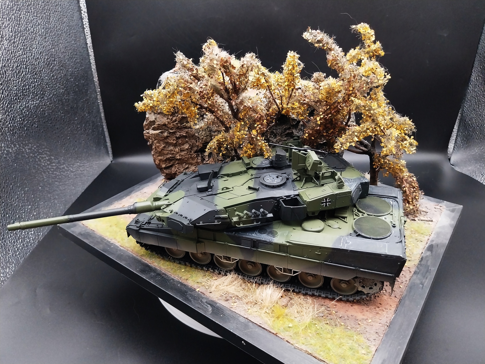 Amusing Hobby 35A058 - 1:35 Leopard 2 A8 - Моё, Стендовый моделизм, Масштабная модель, Танк леопард, Длиннопост