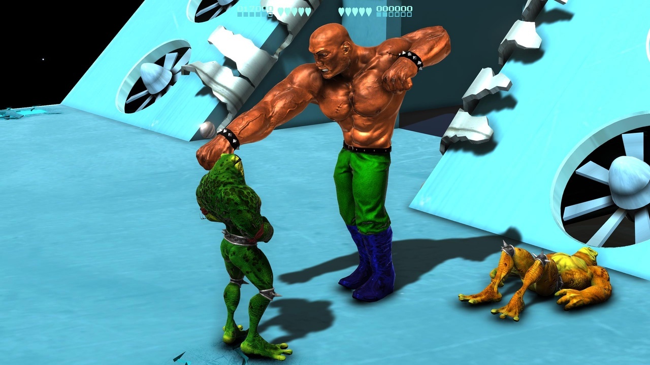 Battletoads Double Dragon 3d HD remaster | Пикабу