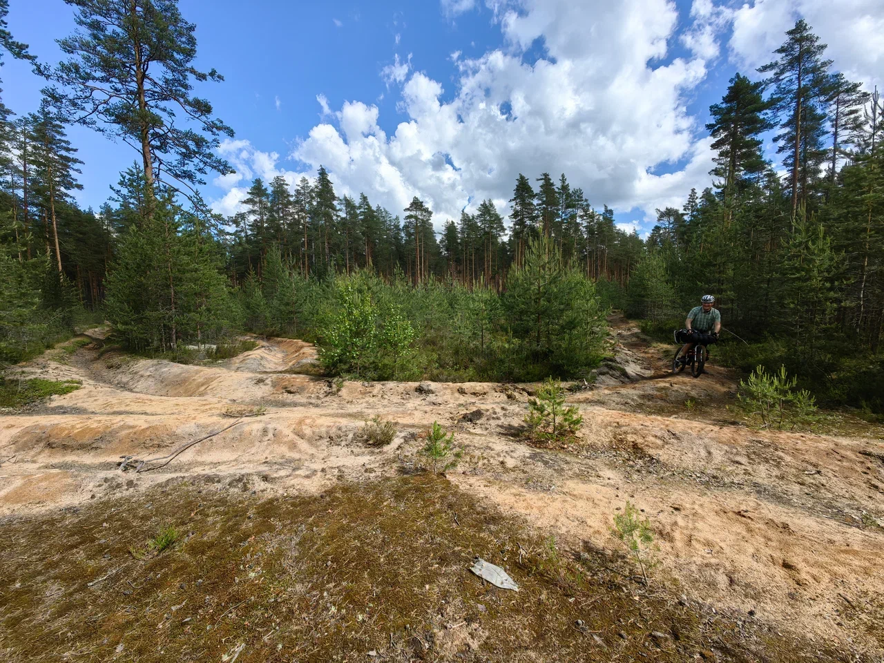 Sosnovo - Vyborg. Day two and three - My, A bike, Bike trip, Cycling, Nature, Leningrad region, Longpost