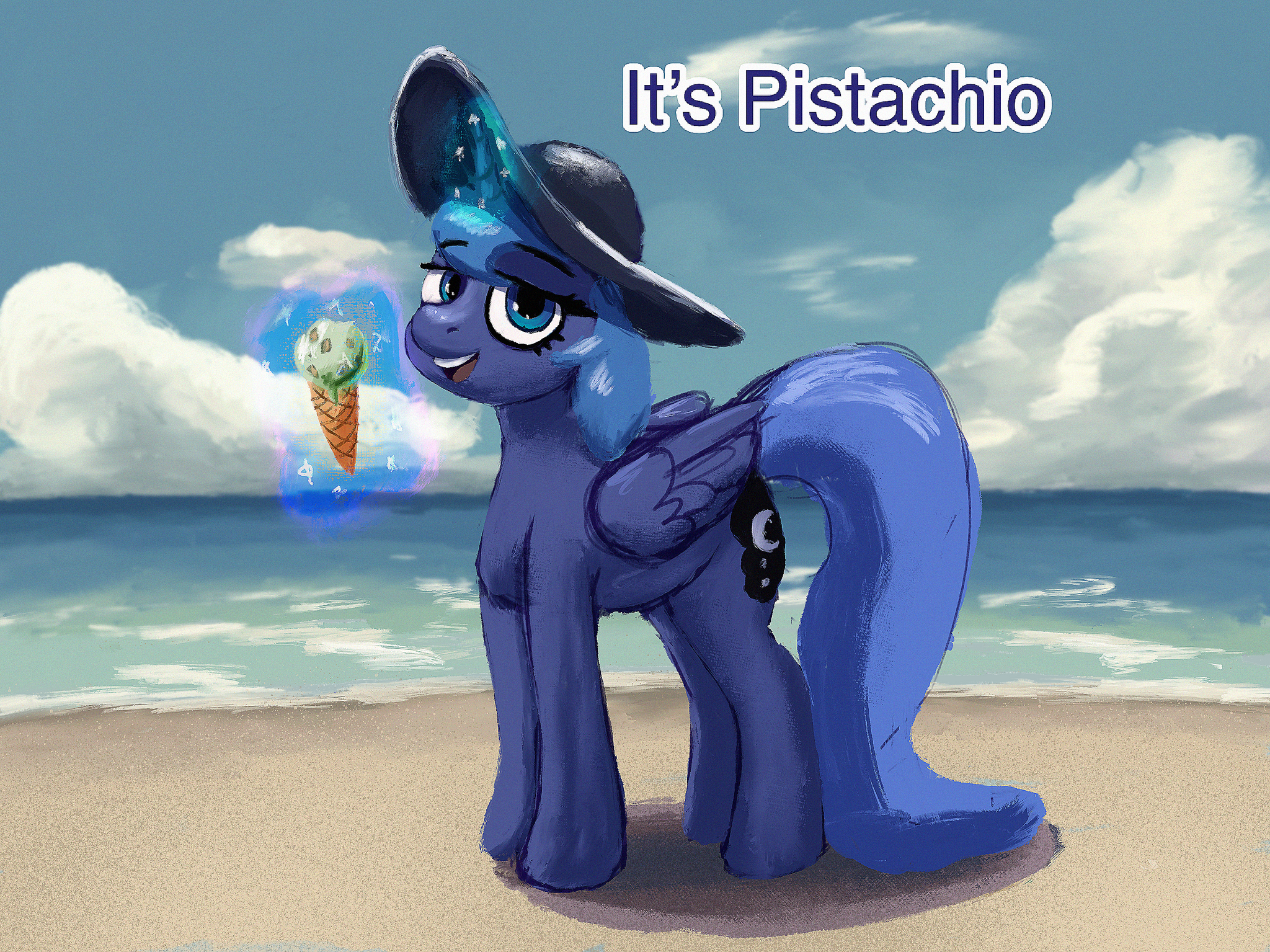 It's pistachio - My little pony, Princess luna