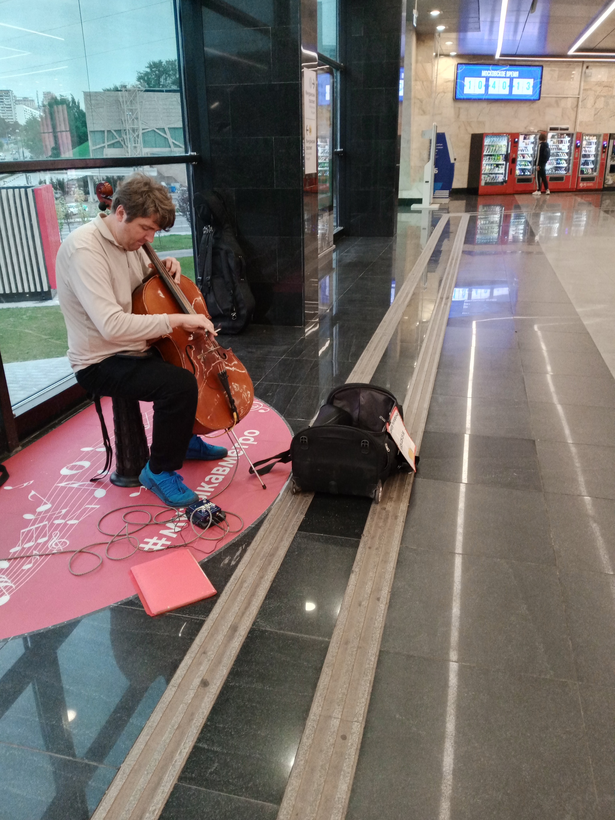 Hello, Metropolitan! - My, Moscow Metro, The blind, Public transport, Longpost