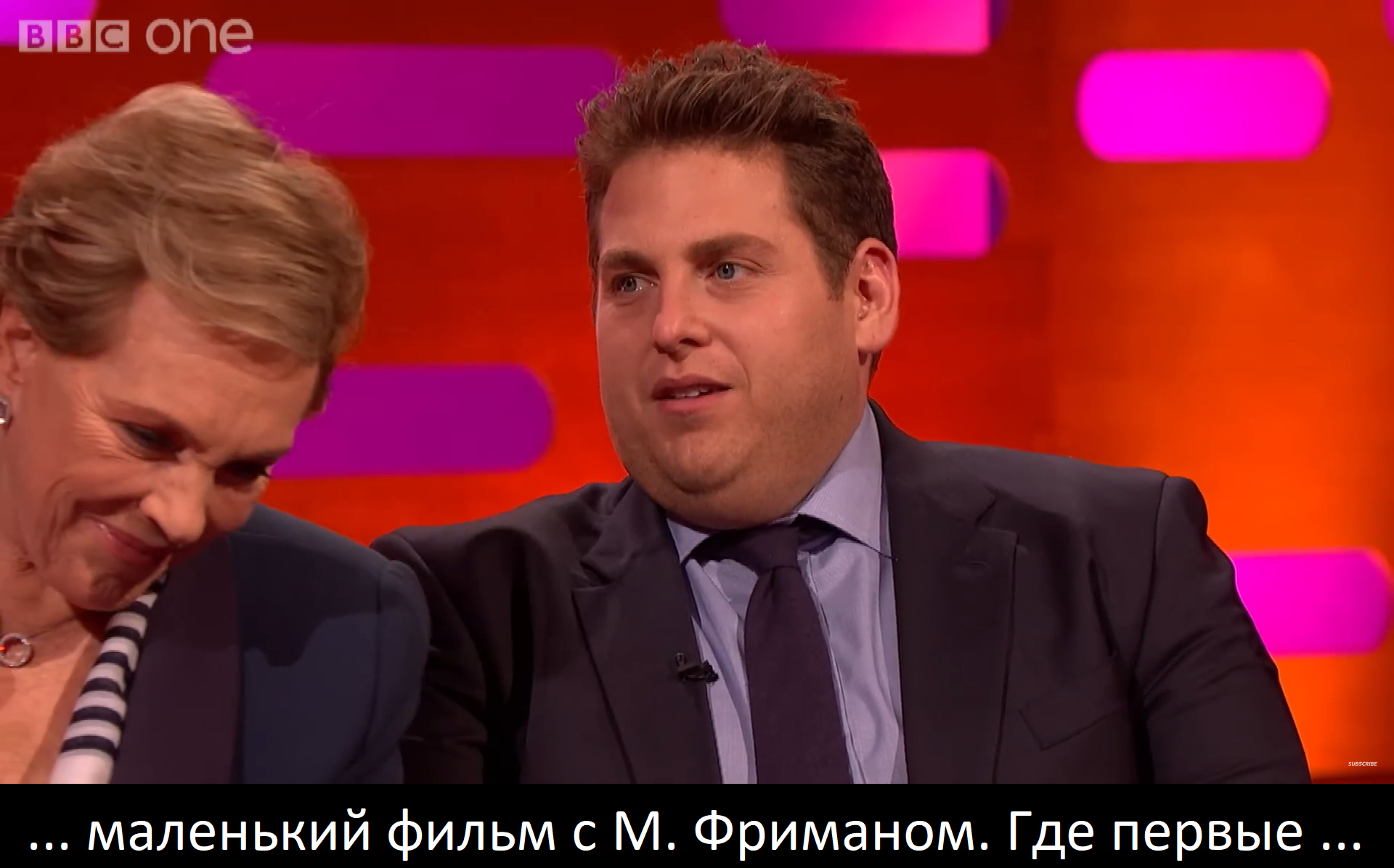 When you don't know how to carry on a conversation - Jonah Hill, Morgan Freeman, The Graham Norton Show, Interview, Movies, Actors and actresses, Youtube, Channing Tatum, Video, Longpost, Storyboard