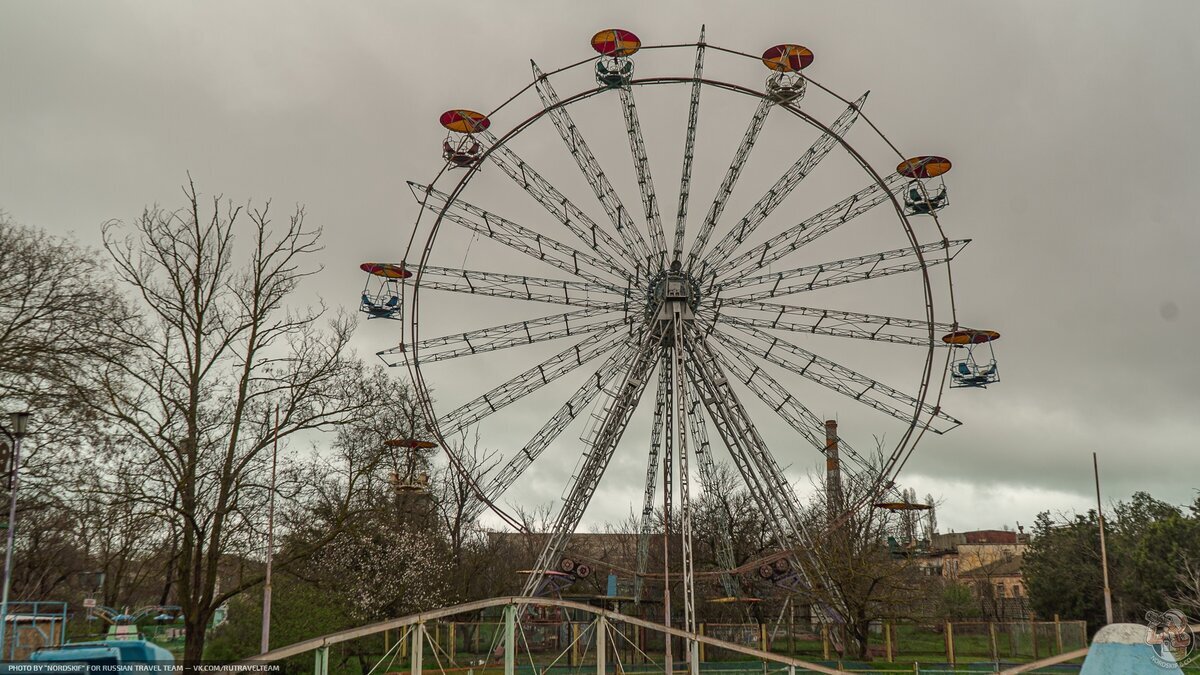 A half-abandoned park straight from the USSR in Yevpatoria - My, Travels, sights, Abandoned, Local history, The photo, Longpost