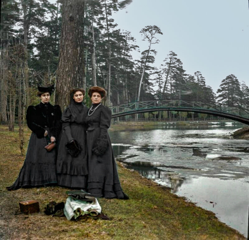 A selection of interesting and unusual photographs of the Russian Empire. 20 colored photographs. Part III - My, Old photo, Colorization, Historical photo, Российская империя, История России, Peasants, 19th century, 20th century, Longpost