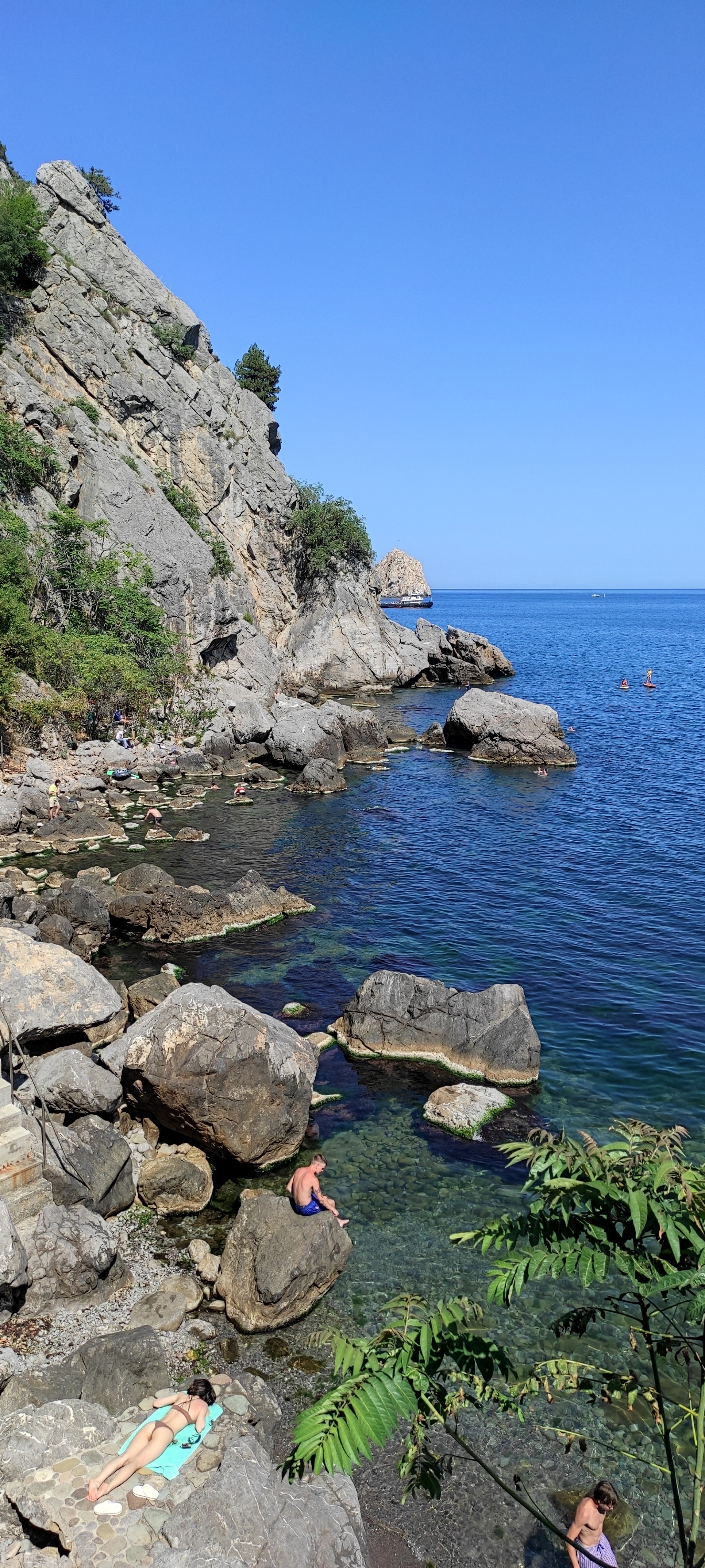 Chekhov's dacha - My, Anton Chekhov, Sea, Gurzuf, Crimea, Dacha, Beach, Summer, Longpost