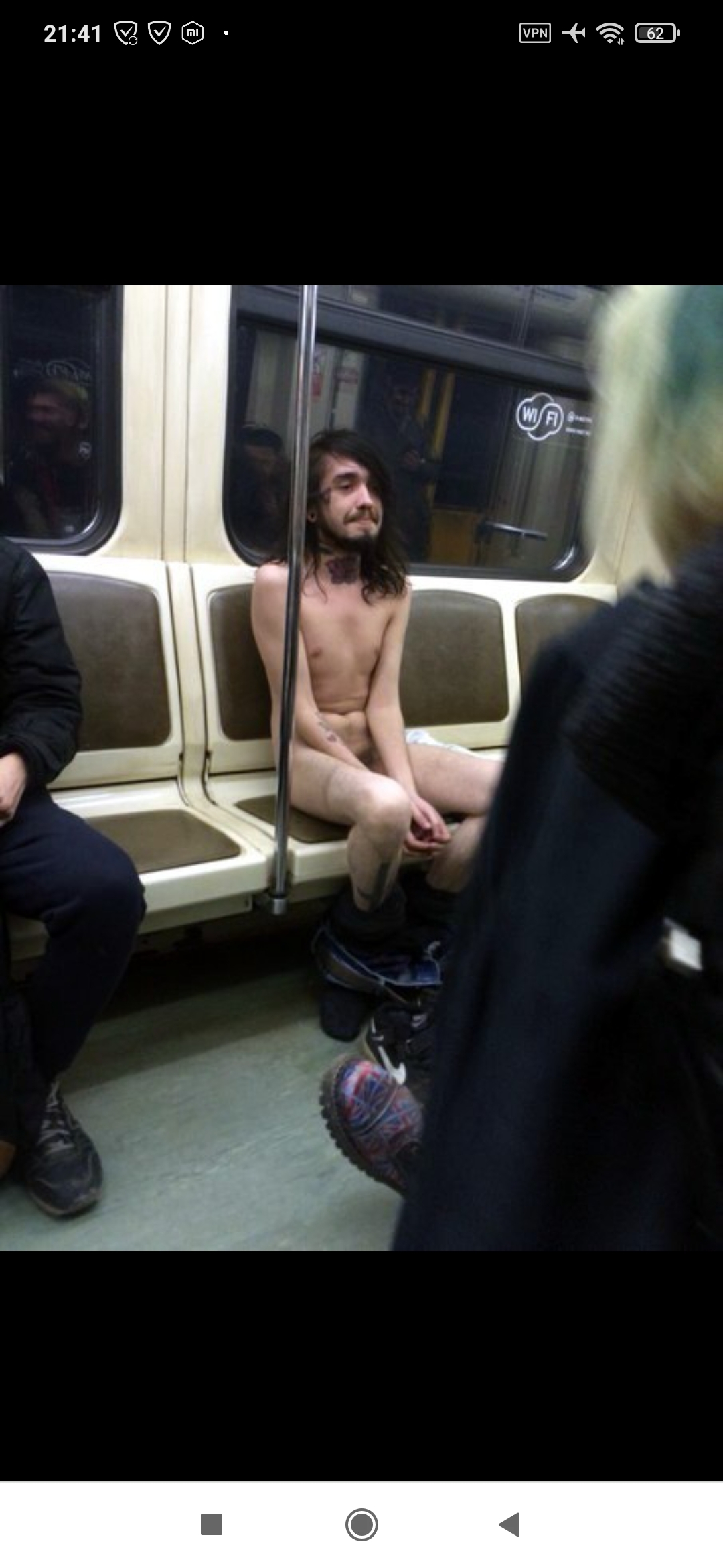 Naked in the subway - My, Metro, Naked, Shame, Longpost