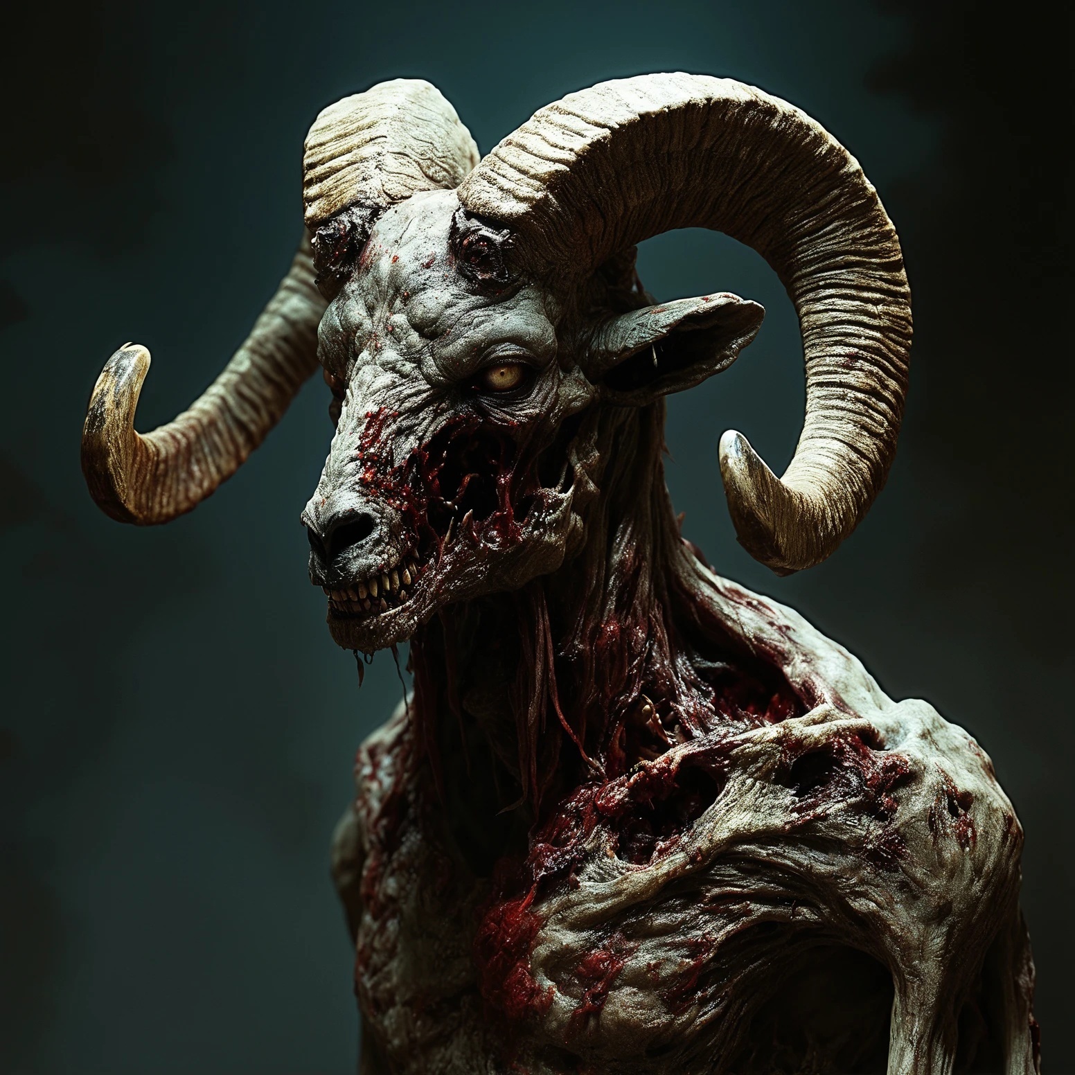 Aries - Art, Horror, Neural network art, Zodiac signs, VKontakte (link), Longpost