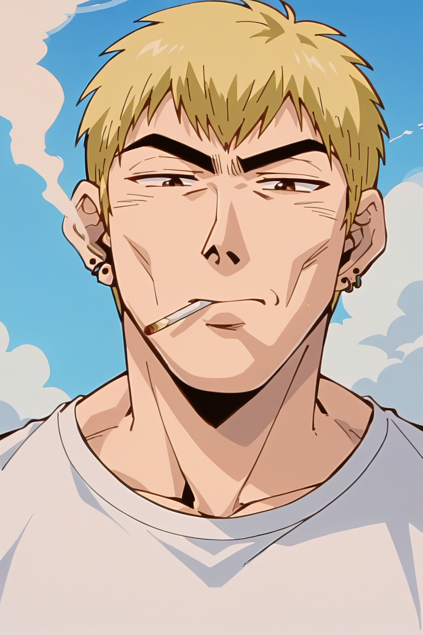 Meme faces - My, Stable diffusion, Anime, Art, Women, Anime memes, Memes, Gyaru, Neko, Ghost in armor, Cool teacher Onizuka, Tan, Tan line, Blonde, Longpost