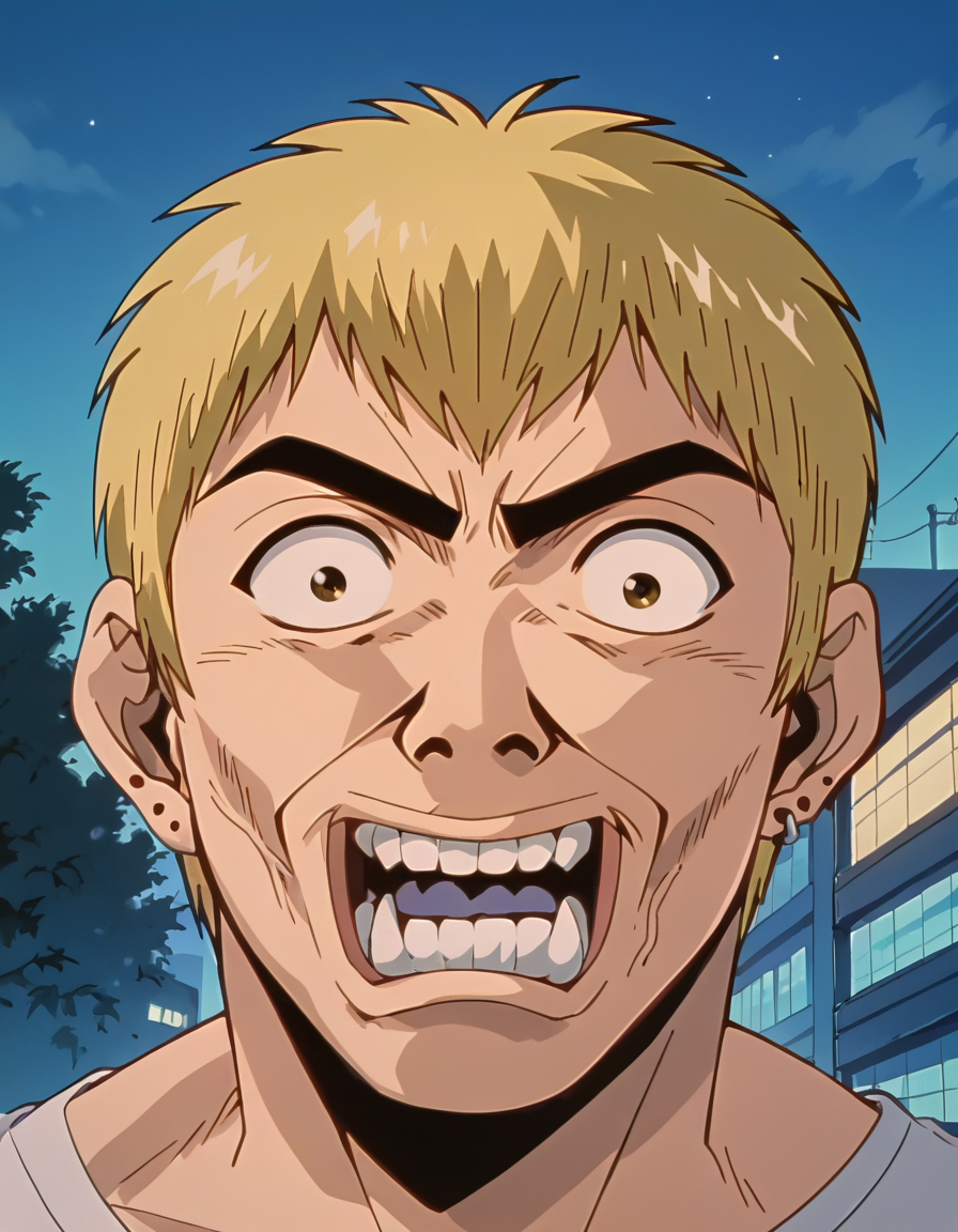 Meme faces - My, Stable diffusion, Anime, Art, Women, Anime memes, Memes, Gyaru, Neko, Ghost in armor, Cool teacher Onizuka, Tan, Tan line, Blonde, Longpost