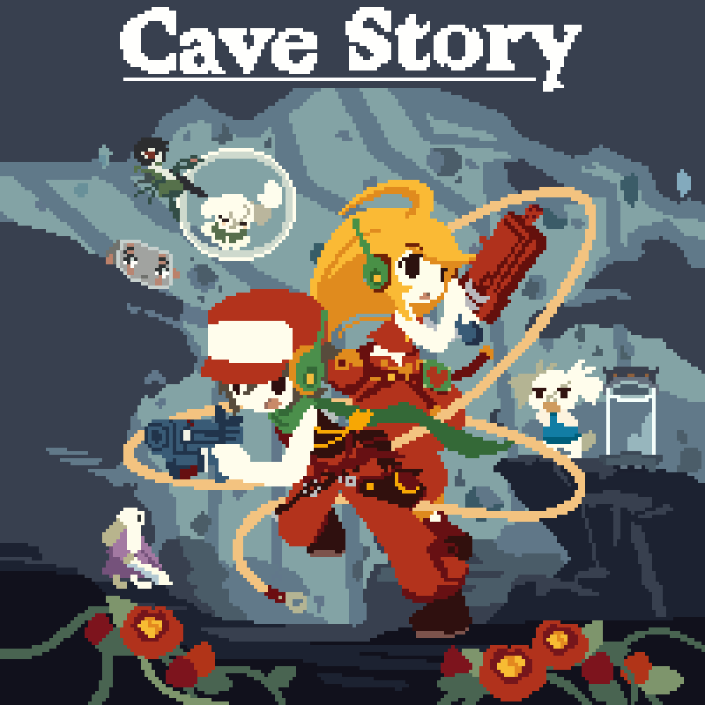 Metroidvania Cave Story in the browser - Carter54, Browser games, Online Games, Platformer, Cave story, Online, Telegram (link), Longpost