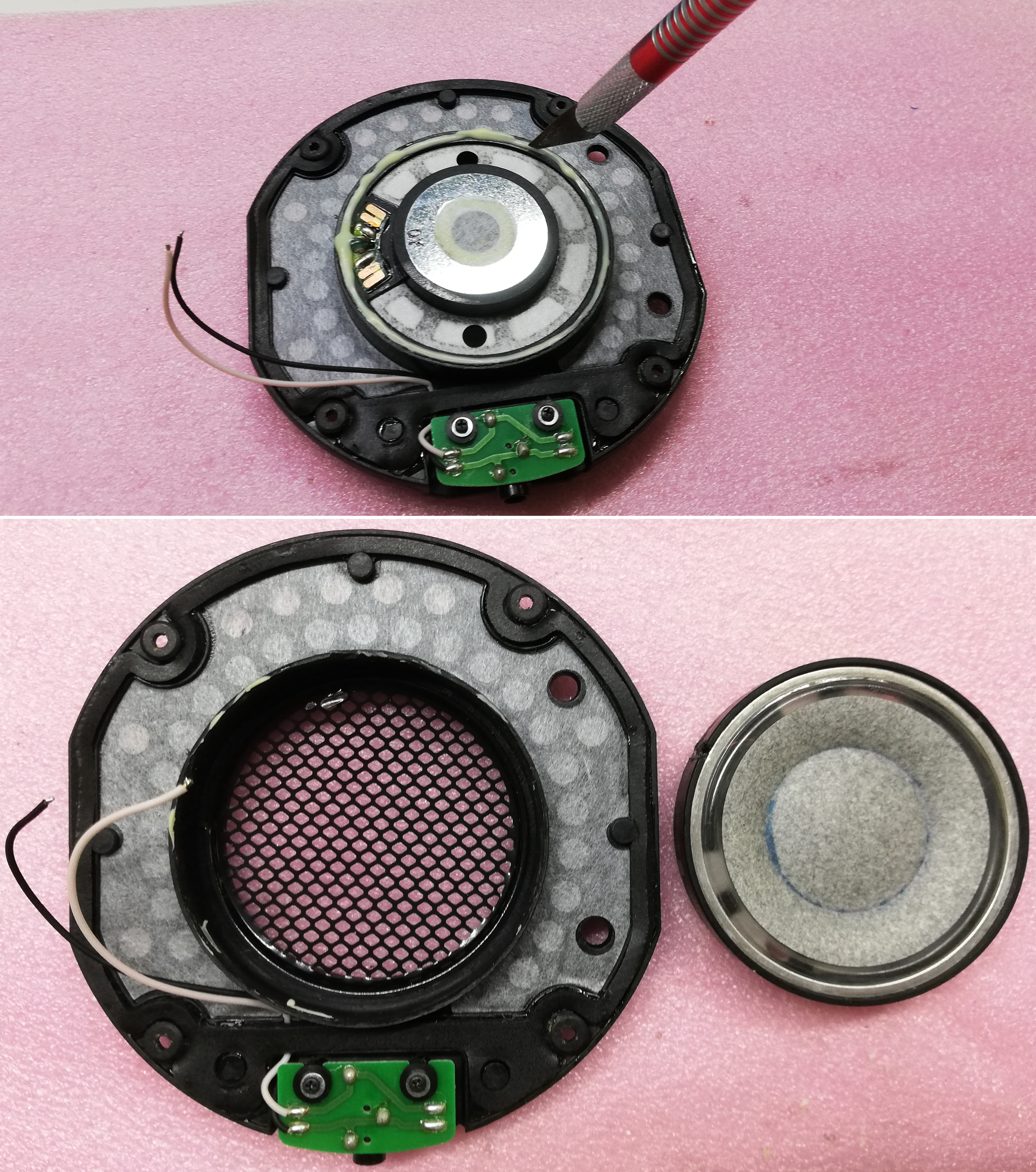 Repair of Denon headphones for $1000 - Restoring the speaker winding - My, Headphones, Electronics repair, Repair of equipment, Speaker, Winding, Membrane, Denon, Service center, Moscow, Soldering, Breaking, Friday tag is mine, Video, Youtube, Longpost