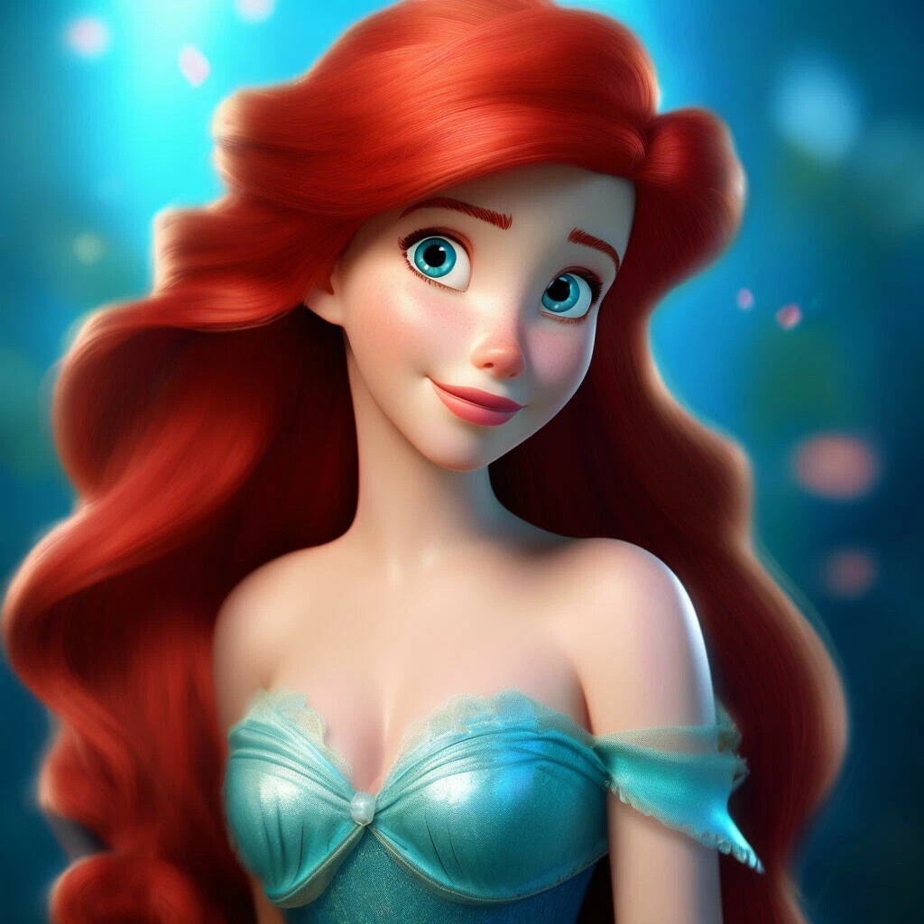 Disney princesses - Neural network art, Disney princesses, Longpost