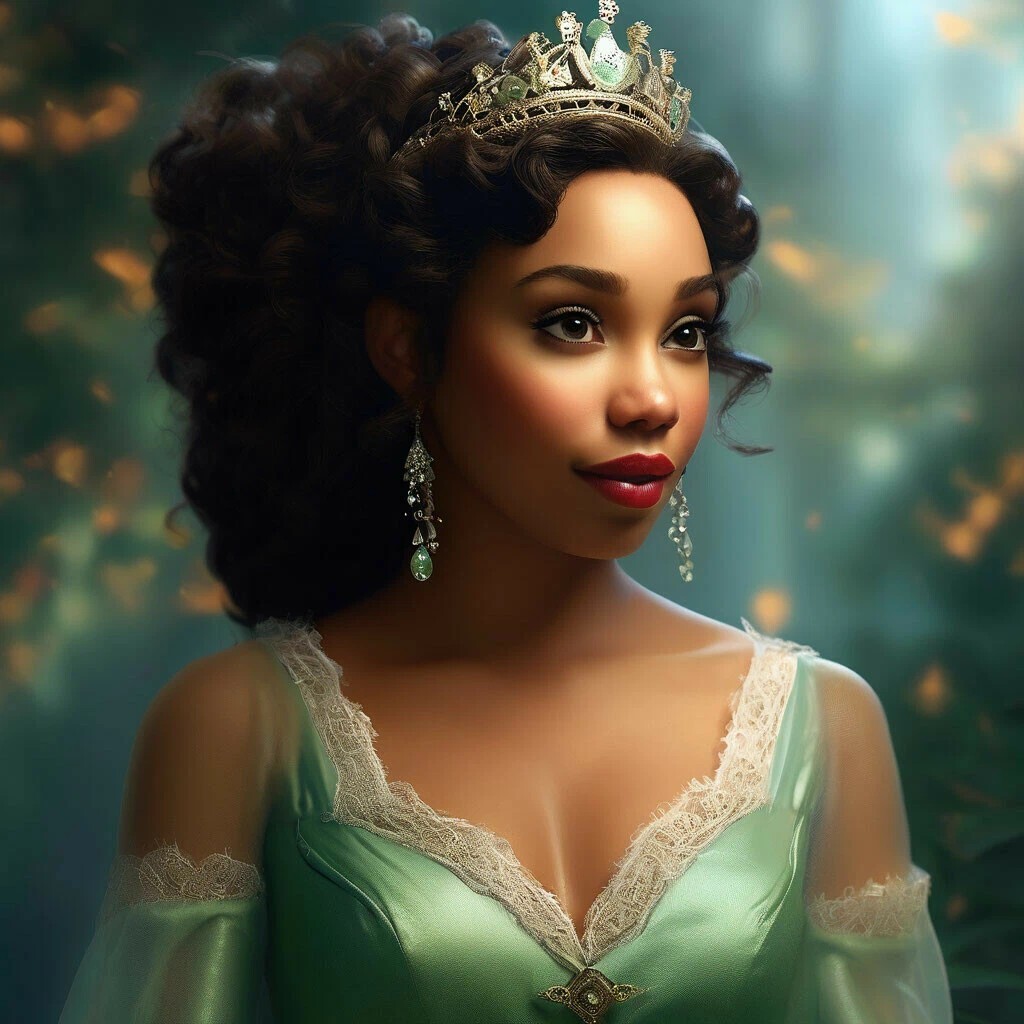 Disney princesses - Neural network art, Disney princesses, Longpost