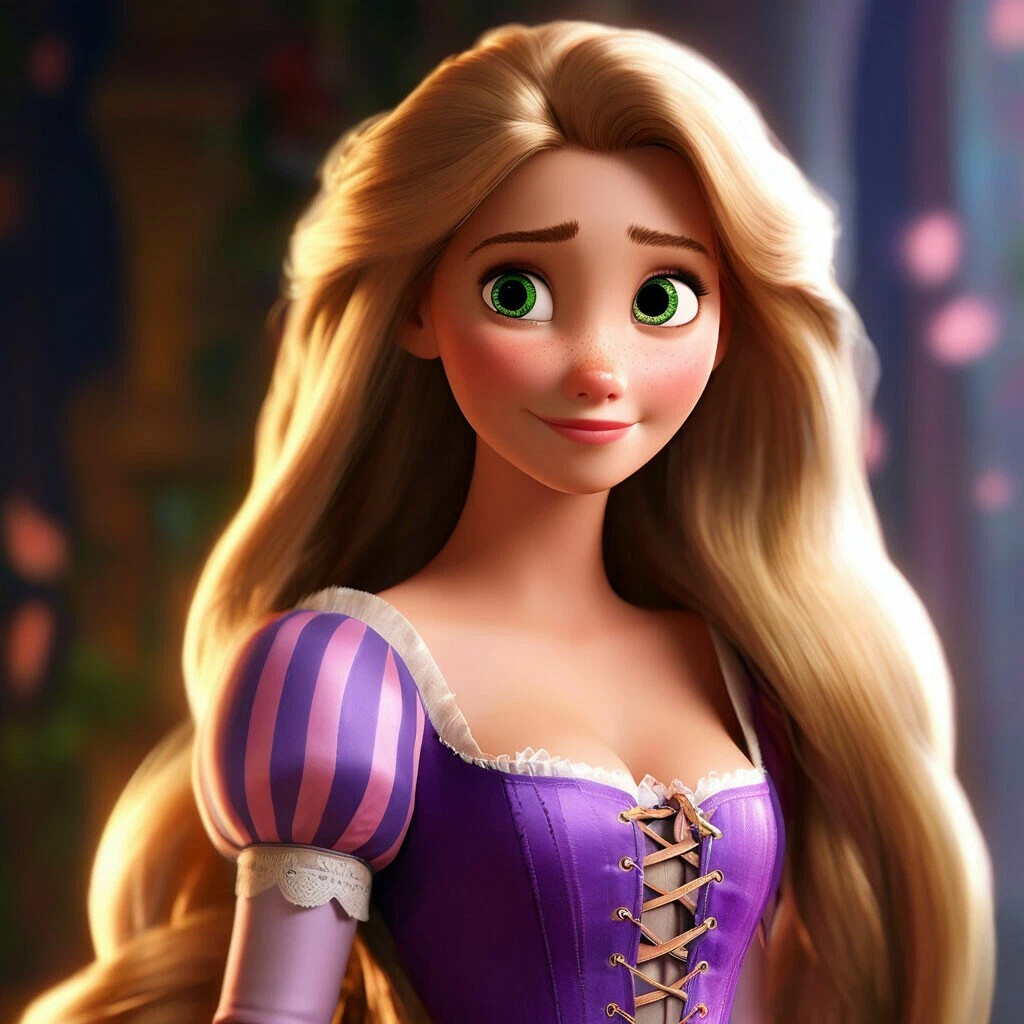 Disney princesses - Neural network art, Disney princesses, Longpost