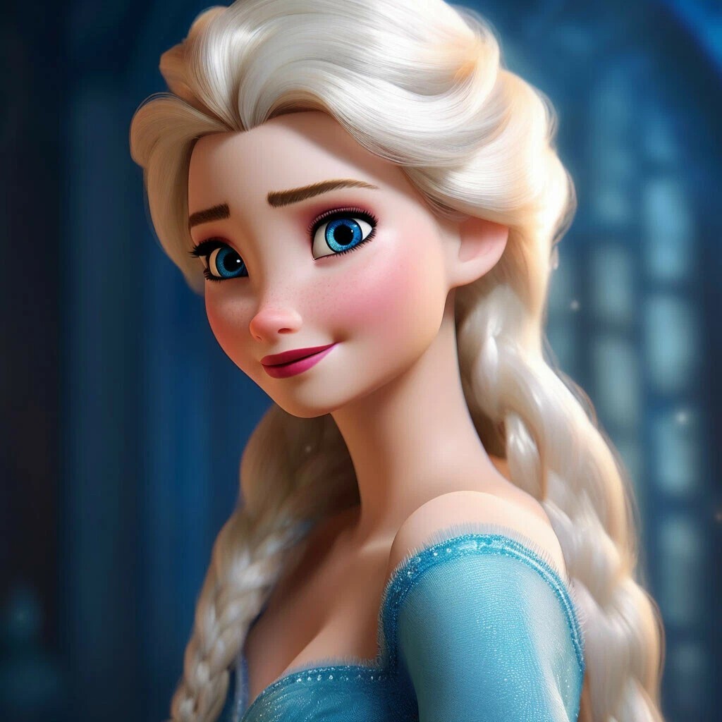 Disney princesses - Neural network art, Disney princesses, Longpost