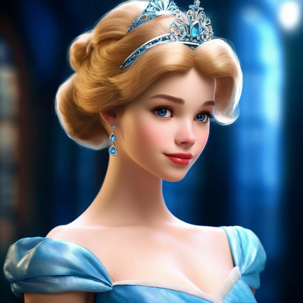 Disney princesses - Neural network art, Disney princesses, Longpost