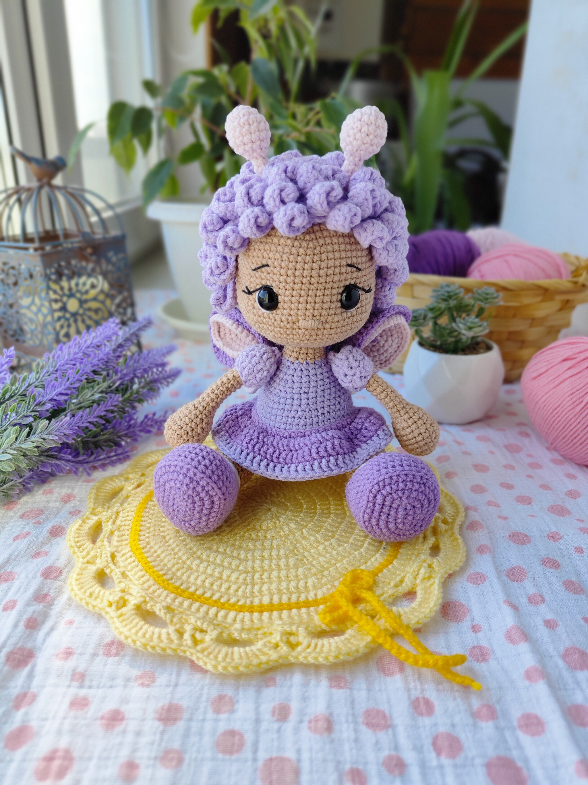 Кукла бабочка | Пикабу