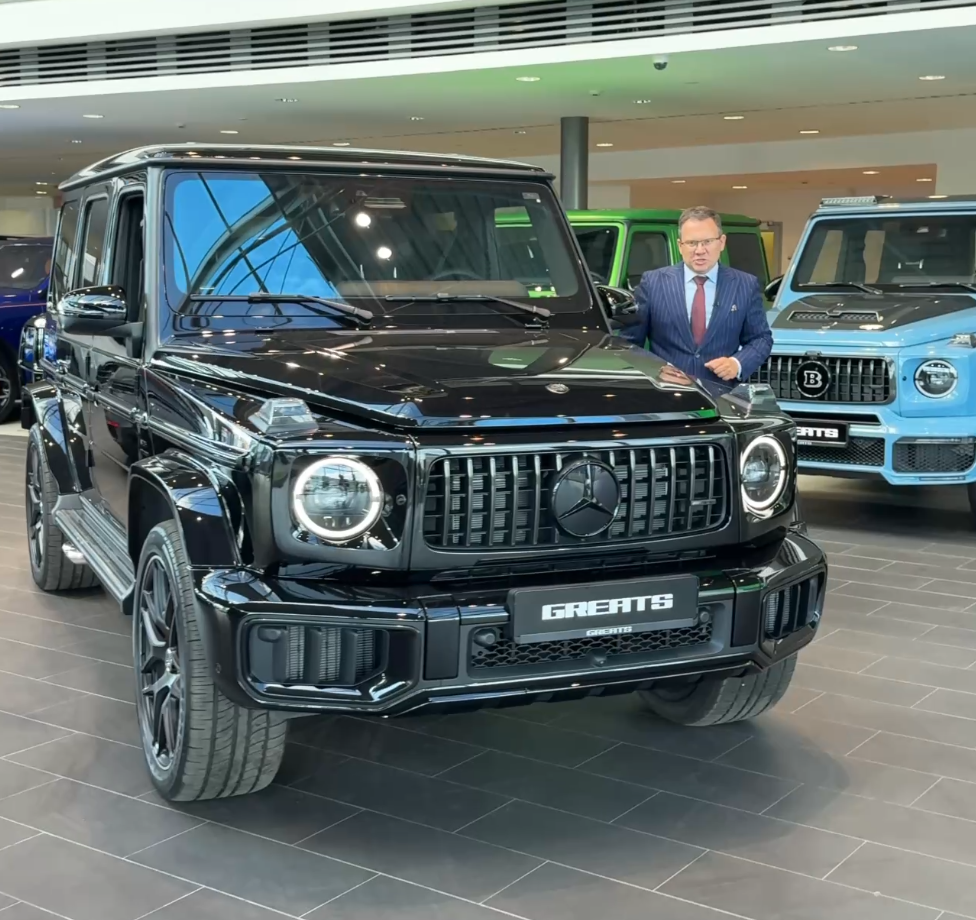 New Mercedes G63 AMG 2024 #aleksey_mercedes - My, Mercedes, Engine, Tuning, Chinese cars, Electric car, Gelendvagen, Mercedes-Amg, Amg, Video, Vertical video