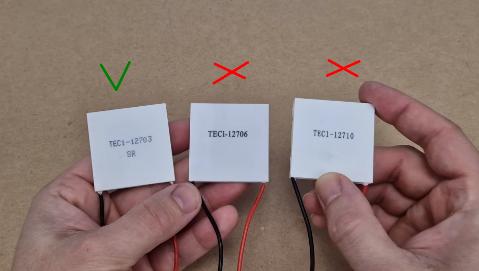 We test cheap Peltier modules: TEC1-12703, TEC1-12706, TEC1-12710 - My, Electronics, Chinese goods, Products, AliExpress, Repair, Homemade, With your own hands, Assembly, Tools, Arduino, Longpost, Engineer, Repair of equipment, Workshop