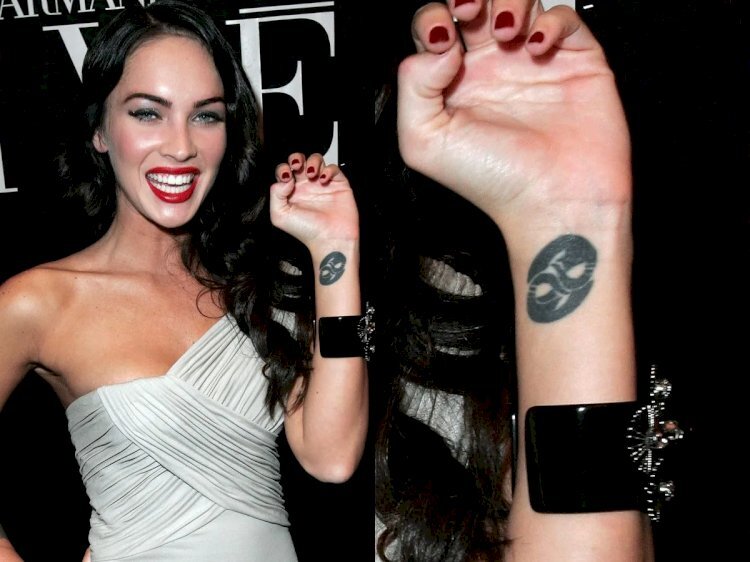 Megan Fox and her tattoos - Actors and actresses, Celebrities, Video, Vertical video, Longpost, Megan Fox