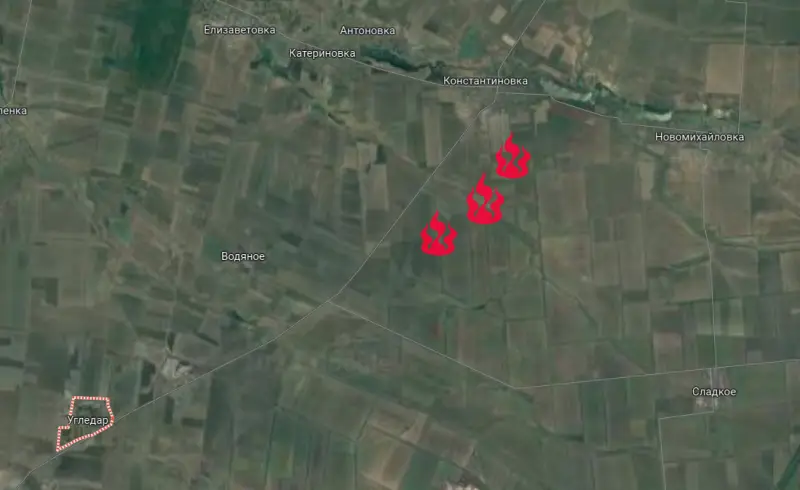 Russian troops occupied at least 7 square meters in one day. km of territory south of the village of Konstantinovka in the Ugledar direction - Politics, news, Special operation, Military Review, Military establishment, Promotion, Offensive, Liberation