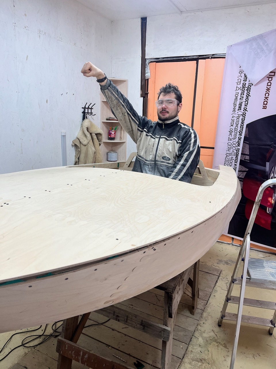 We build a boat with our own hands, or how to make something out of nothing. Part 2 - hull plating - My, CNC, Yacht, Boat, Manufacturing, Workshop, Carpenter, Production, With your own hands, Wood products, Process, Longpost