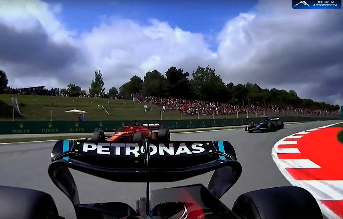 Almost for Norris, a Mercedes podium and another Dutch anthem. Review of the Spanish Grand Prix - Автоспорт, Race, Formula 1, Spain, Barcelona (city), Mercedes, Red bull, Ferrari, Mclaren, Max Verstappen, Lando Norris, Lewis Hamilton, Charles Leclerc, George Russell, Carlos Sainz, Fernando Alonso, Fire, Yandex Zen (link), VKontakte (link), Longpost