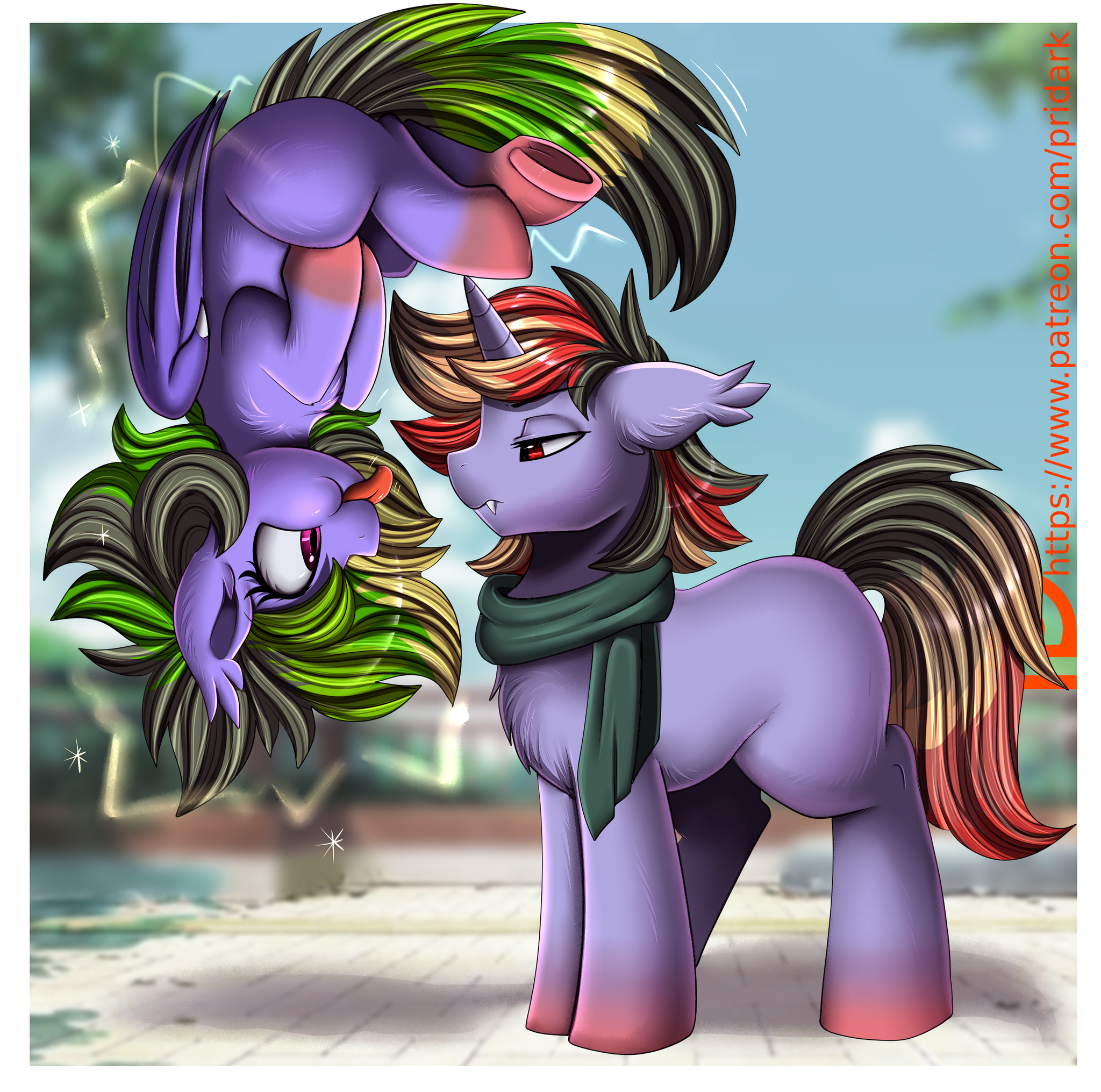 Unexpected meeting - My little pony, PonyArt, Original character, Pridark