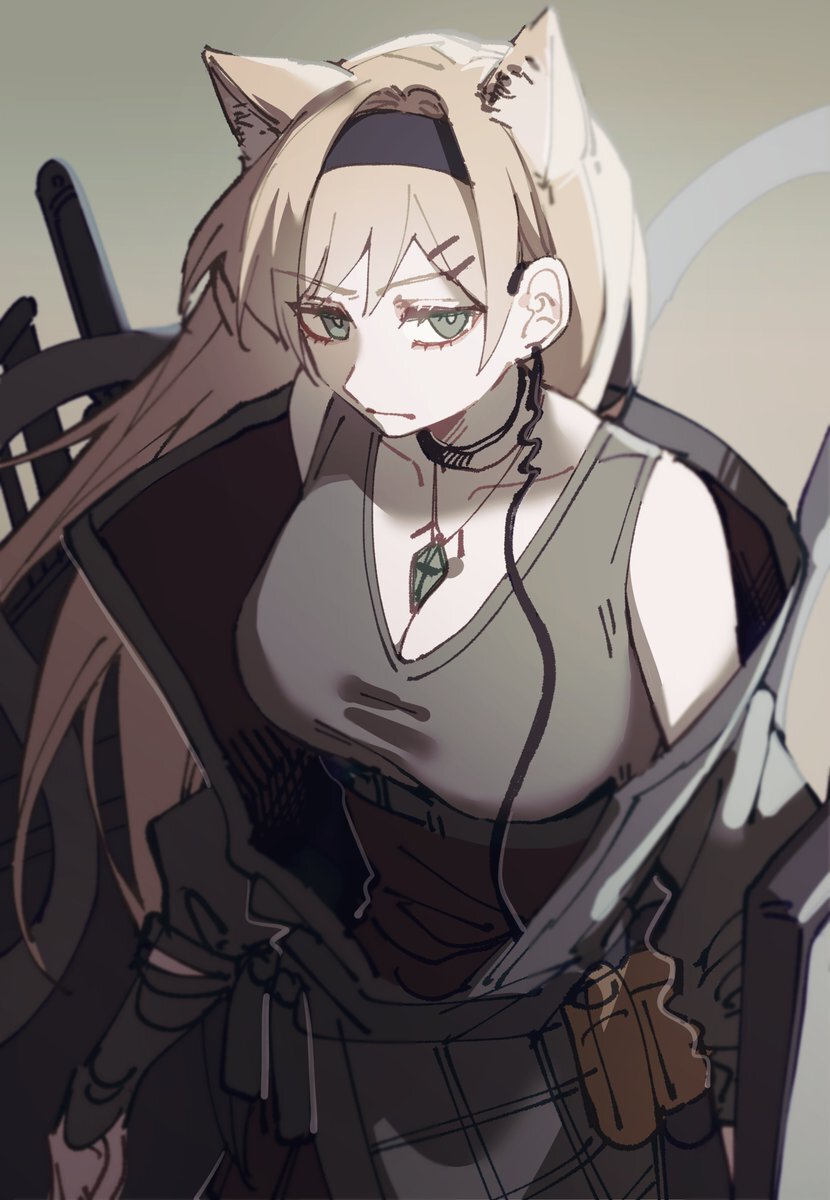 Arknights operators - Аниме, Anime Art, Arknights, Virtuosa (Arknights), Horn (Arknights), Harmonie, Mostima, Видео, Длиннопост