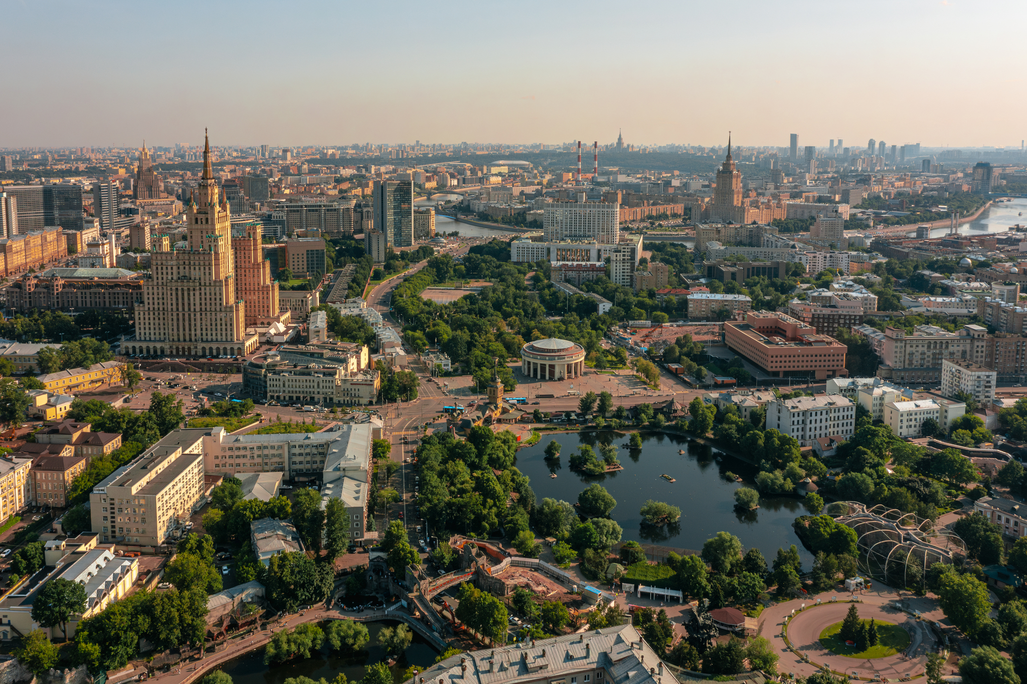 Moscow from above - My, The photo, Drone, Aerial photography, Moscow