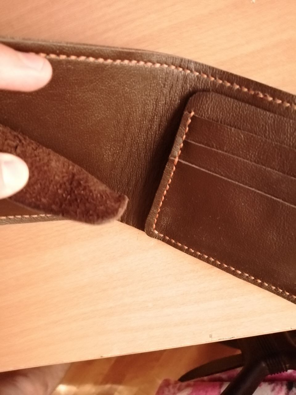 Ostrich wallet O_o??? - My, Wallet, Leather products, Handmade, Natural leather, Hobby, Thoughts, Longpost, Needlework without process