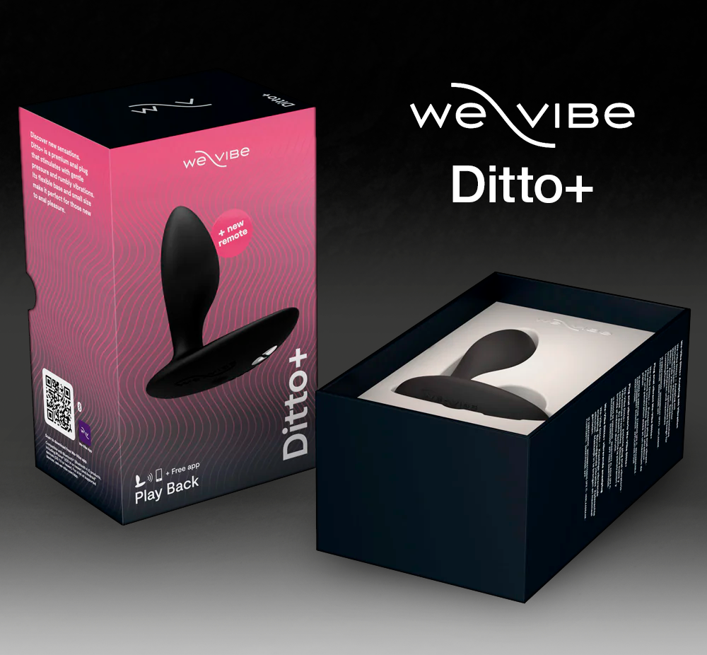 SexFox giveaway. We-Vibe Ditto+ anal vibration stimulator with smart control - My, Sex Toys, Drawing, Raffle prizes, Overview, Butt plug, Anal sex, Video, Soundless, Vertical video, Longpost