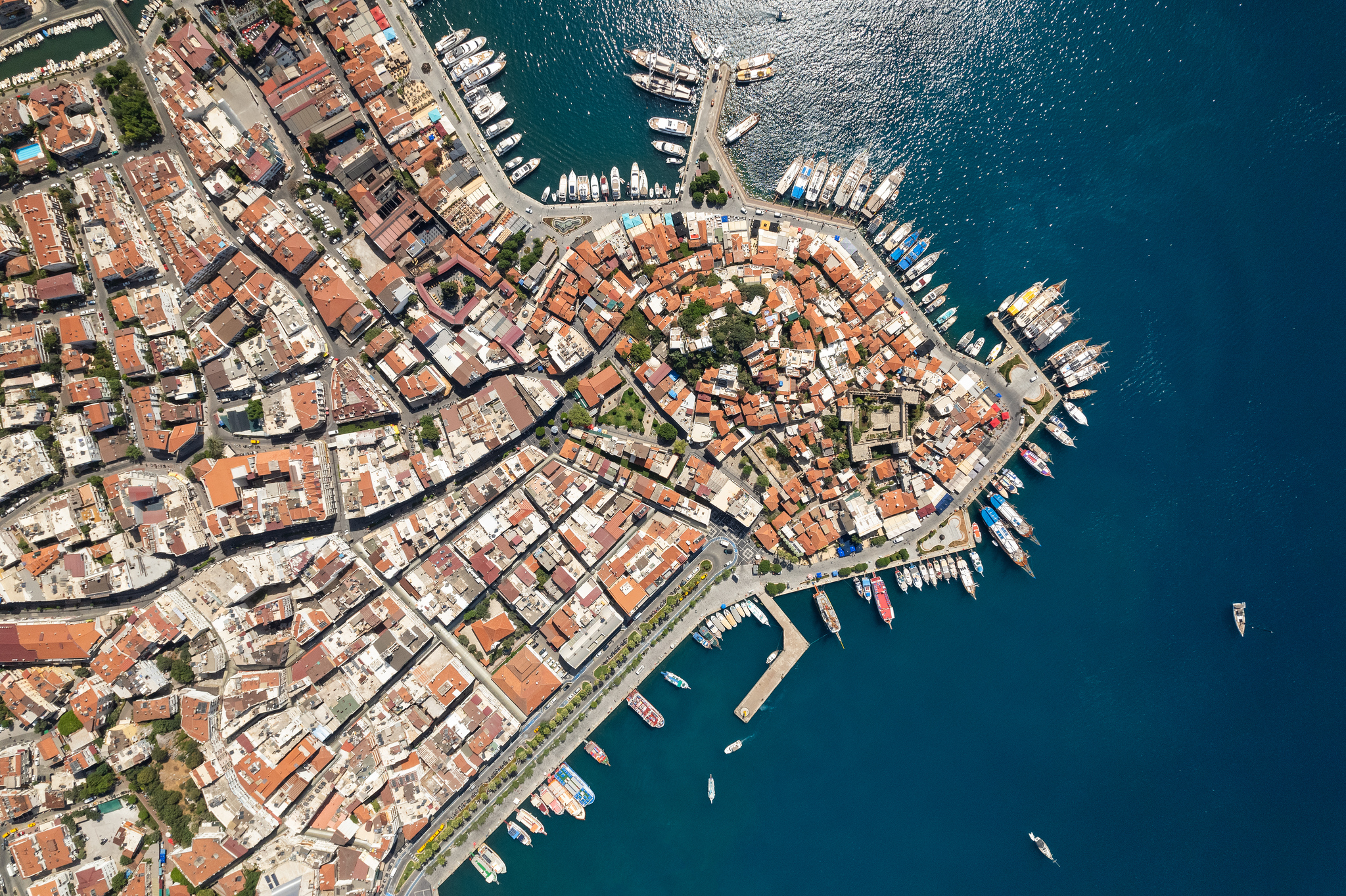 Marmaris city, Turkiye - My, Aerial photography, Turkey, Marmaris, Travels