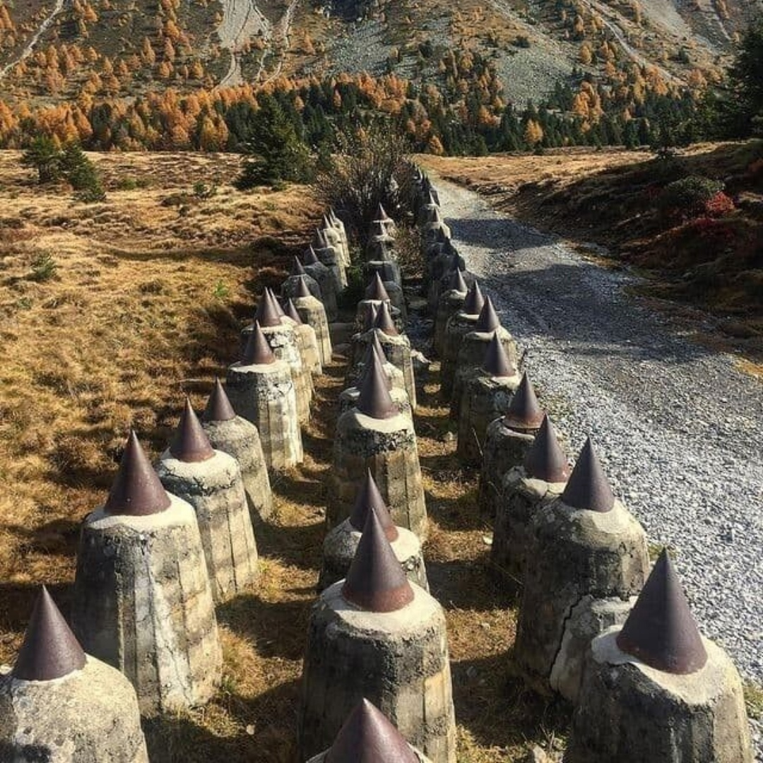 Dragon's Teeth, border between Italy and Austria - Abandoned, Travels, Italy, Austria, Anti-tank hedgehogs