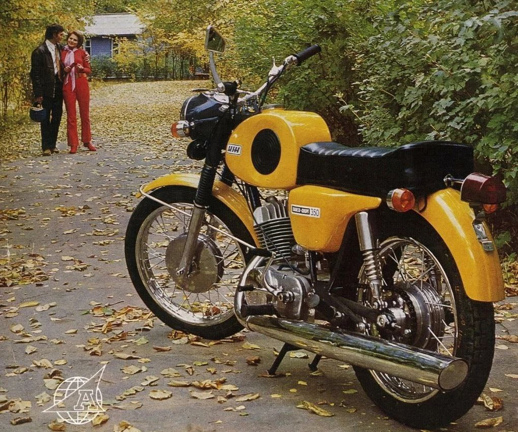 Good technology 350 cc, 1 cylinder and 32 horses - Moto, Motorcyclists, Made in USSR, Technics, the USSR, Telegram (link)