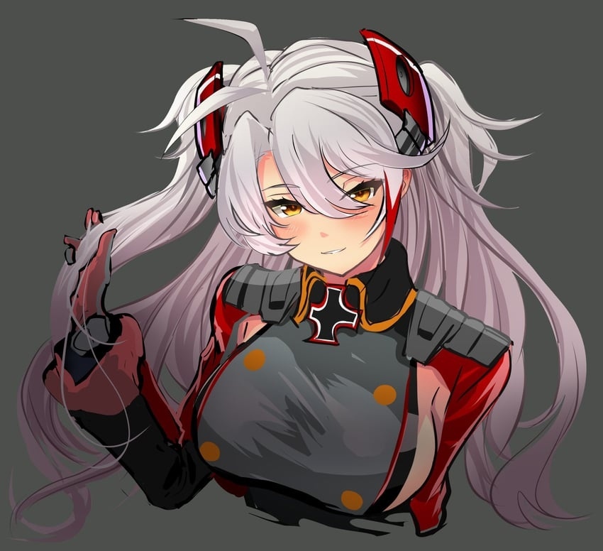 Eugen - Anime, Anime art, Azur lane, Prinz Eugen